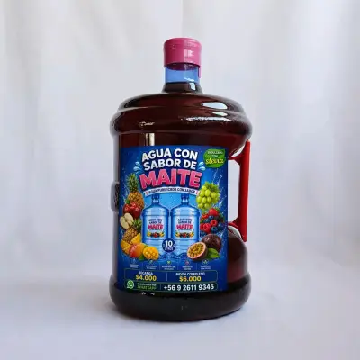 Agua purificada con sabor 10 litros - miniatura 1