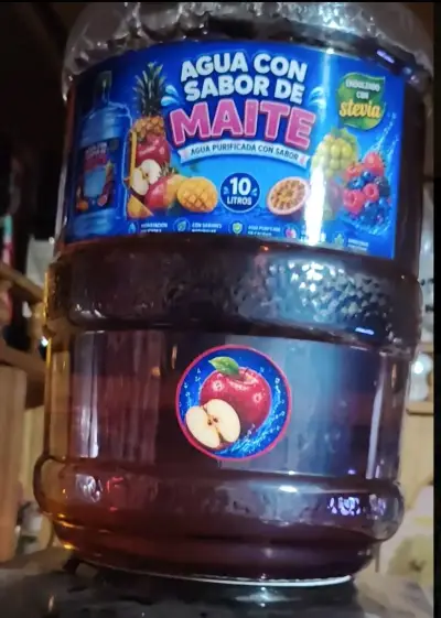 Agua purificada con sabor 10 litros - miniatura 3