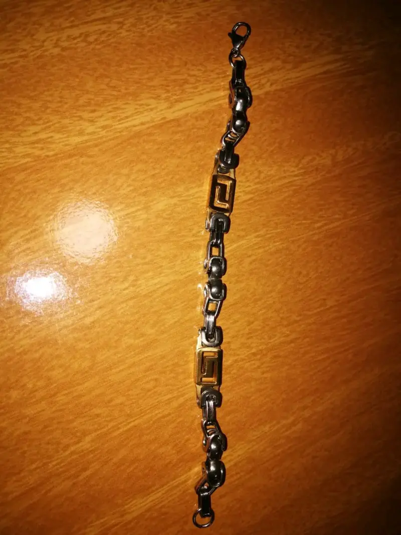 Hermosa pulsera de acero - 4