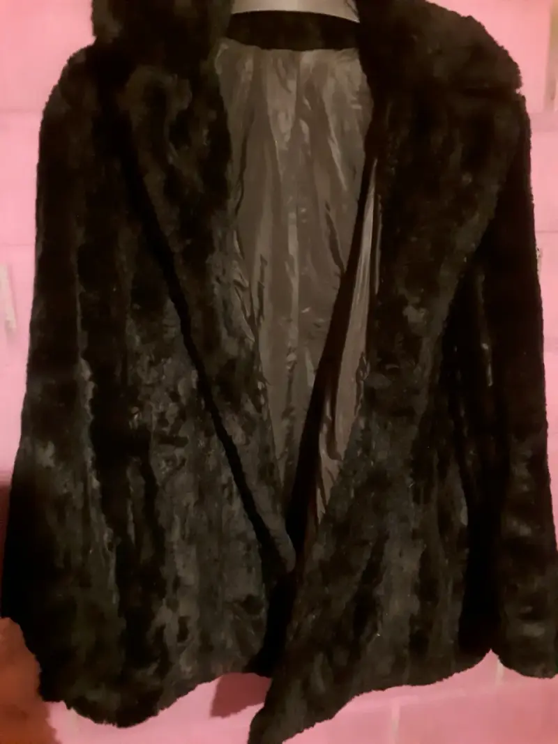 Abrigo de piel talla l - 2