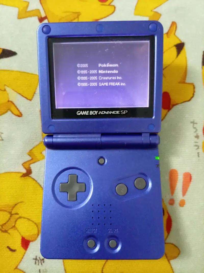 Pokémon Esmeralda GBA + Gameboy Advance SP - 3