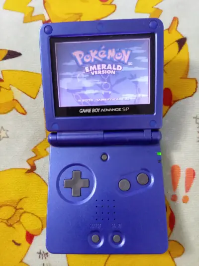 Pokémon Esmeralda GBA + Gameboy Advance SP - miniatura 4