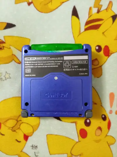 Pokémon Esmeralda GBA + Gameboy Advance SP - miniatura 5
