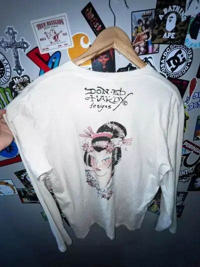 Ed Hardy Manga Larga - miniatura 1