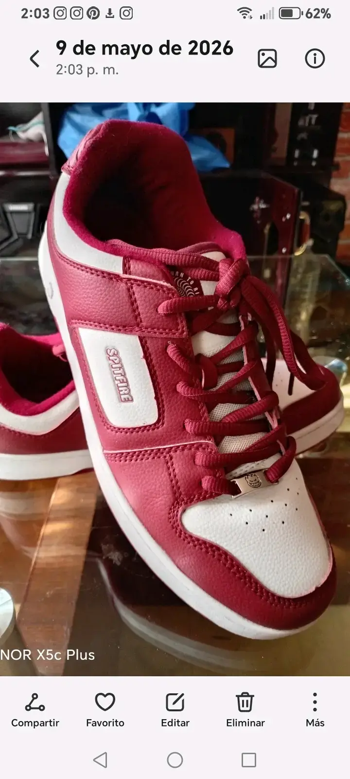 Zapatilla de hombre número 45 - 2