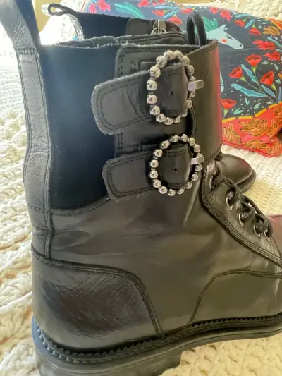Botines de cuero Zara - miniatura 1