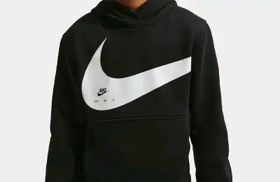 Poleron negro Nike - miniatura 1