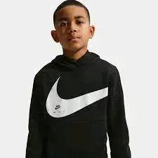 Poleron negro Nike - miniatura 2