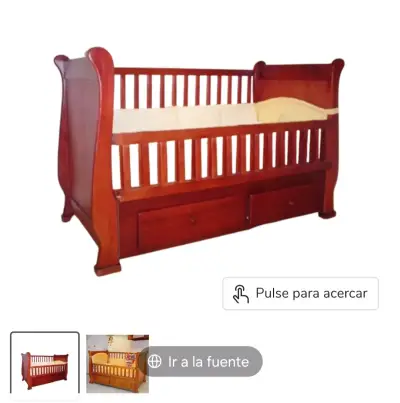 Se vende cuna completa con colchón - miniatura 1