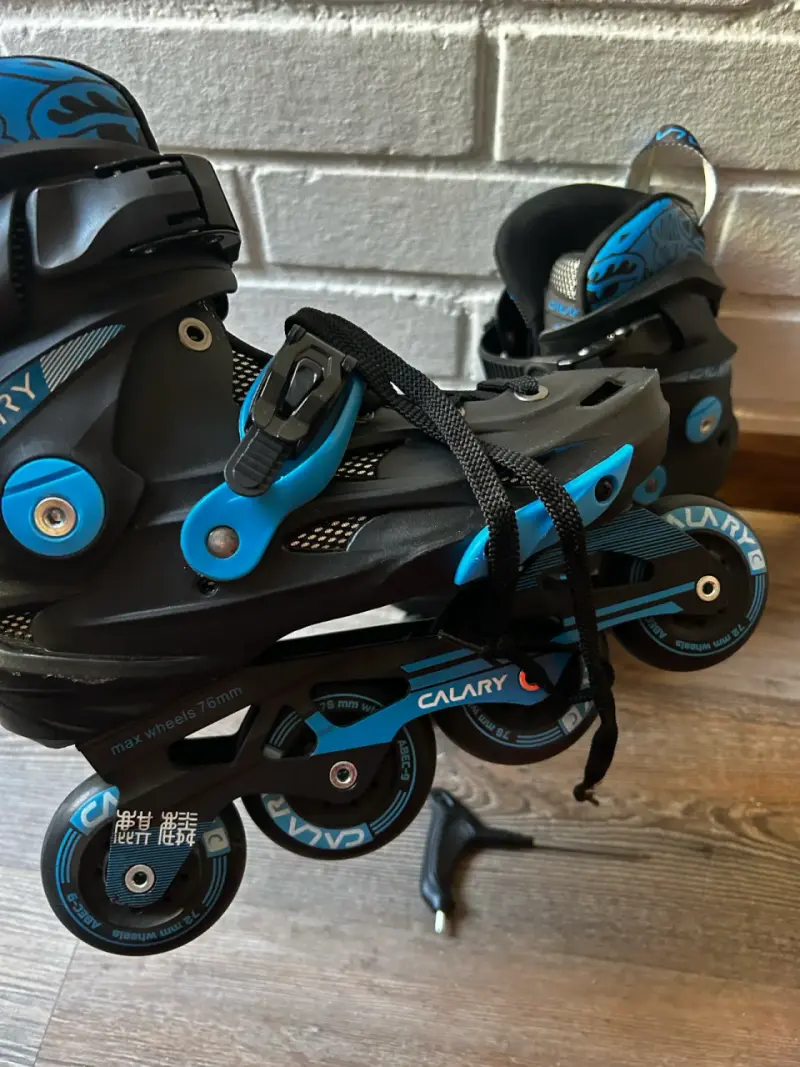 Patines inline mujer/hombre + protecciones | 1 uso - 1
