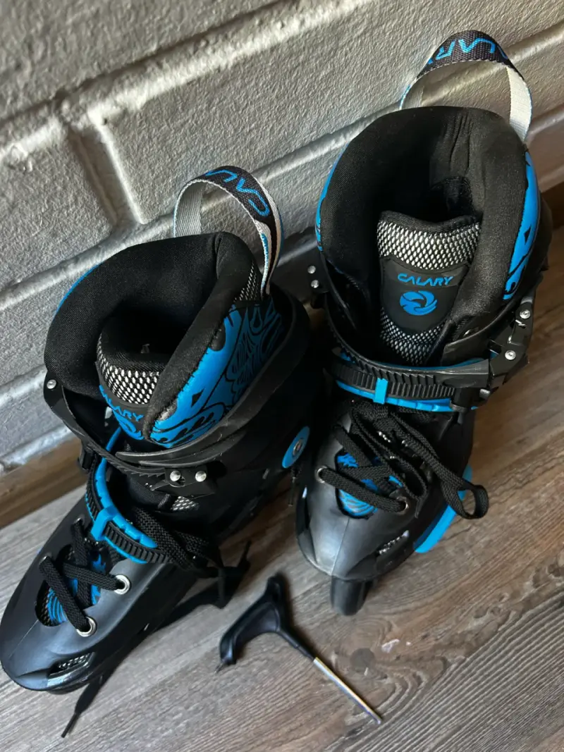 Patines inline mujer/hombre + protecciones | 1 uso - 2
