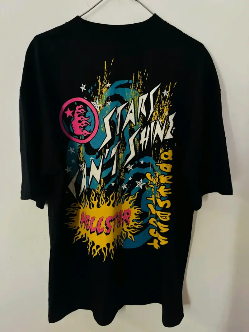 Polera Hellstar Oversize Streetwear - 4