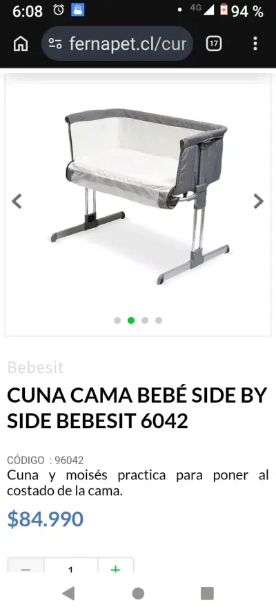Cuna colecho - miniatura 1