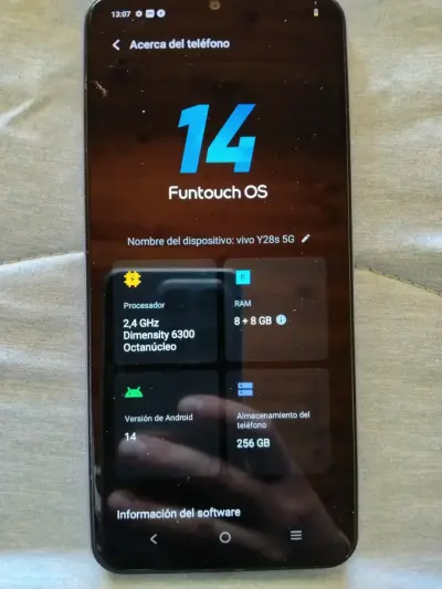 Celular vivo Y28s - miniatura 1