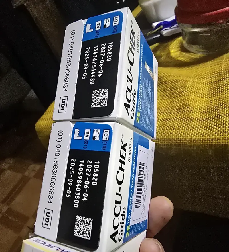 50 tiras Accu check guide - 2