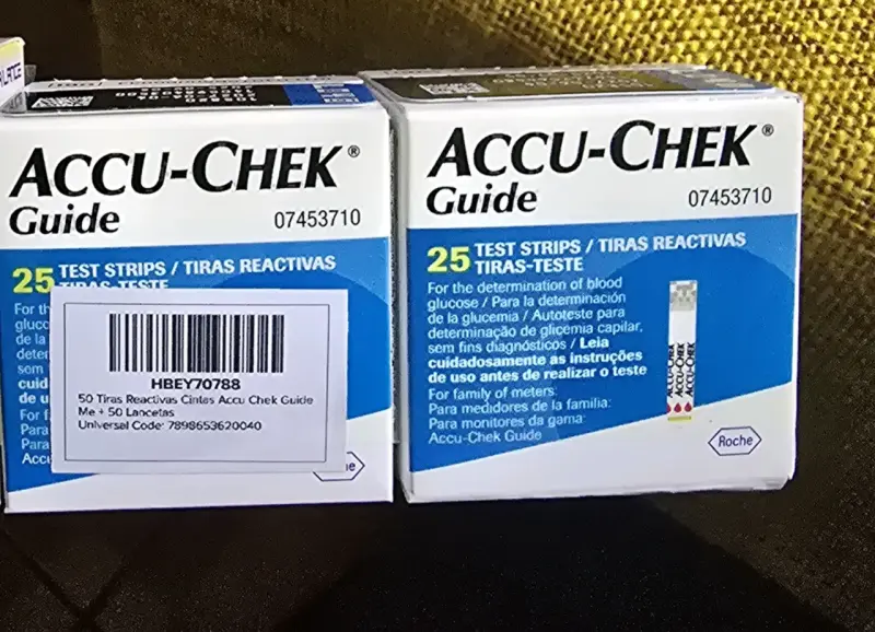 50 tiras Accu check guide - 3