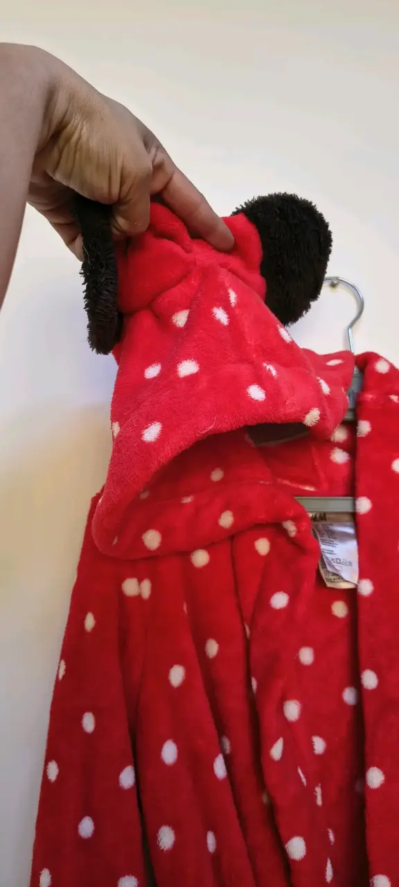 Bata de baño de niña talla 8a 10 - 3