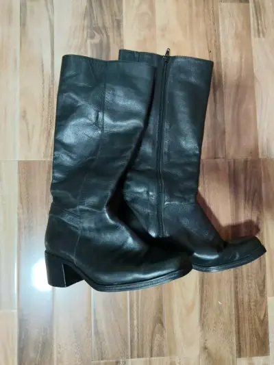 Botas cuero mujer - miniatura 1