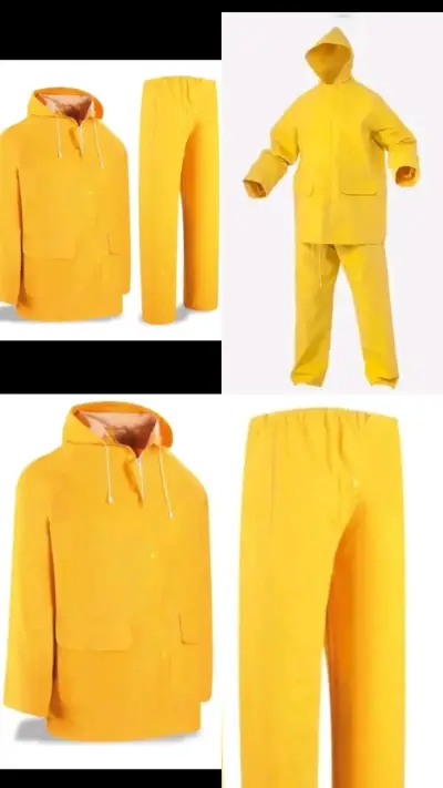 Impermeable chubasquero amarillo - miniatura 4