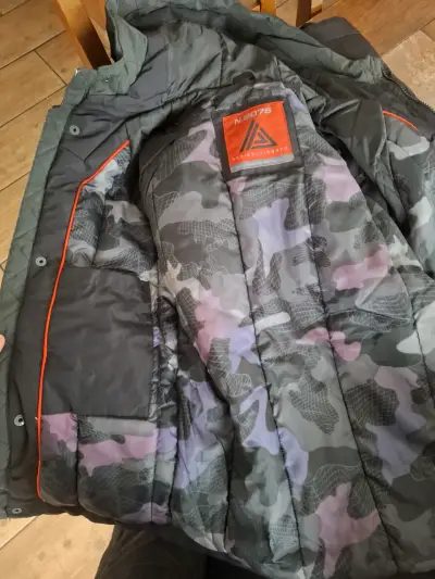 Chaqueta camuflaje negra talla 8 - miniatura 1