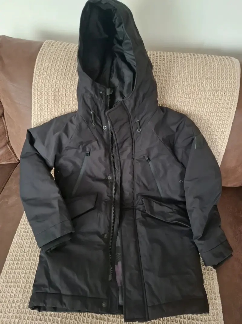 Chaqueta camuflaje negra talla 8 - 5