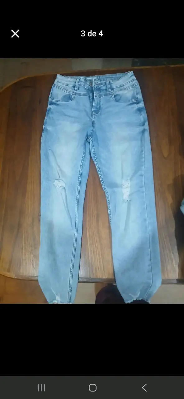 Jeans azul claro unisex - 2