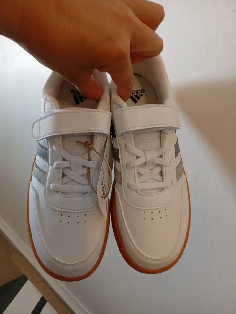 Zapatillas Adidas Breaknet blancas nuevas - 4