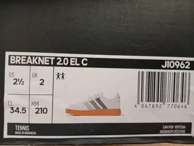 Zapatillas Adidas Breaknet blancas nuevas - miniatura 5
