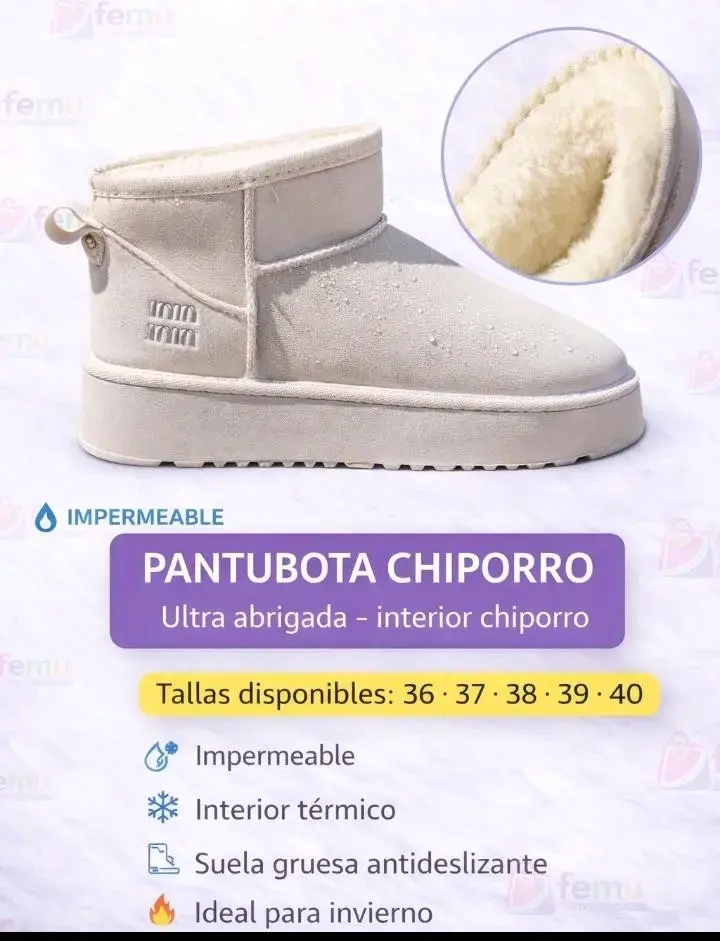 Pantubota Chiporro Beige - 1