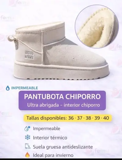 Pantubota Chiporro Beige - miniatura 1