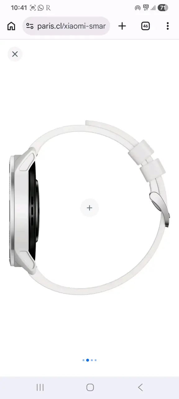 Smartwatch blanco pantalla grande - 3