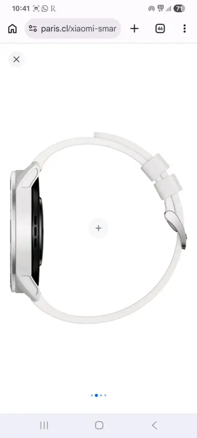 Smartwatch blanco pantalla grande - miniatura 3