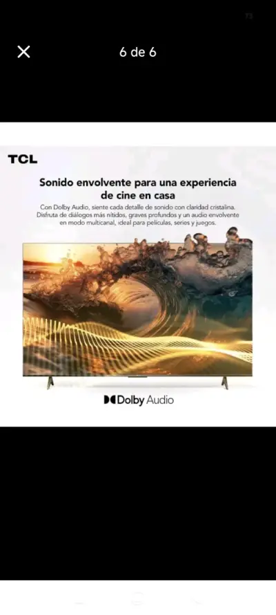 Televisor TCL UHD 4K 43'' nuevo - miniatura 6