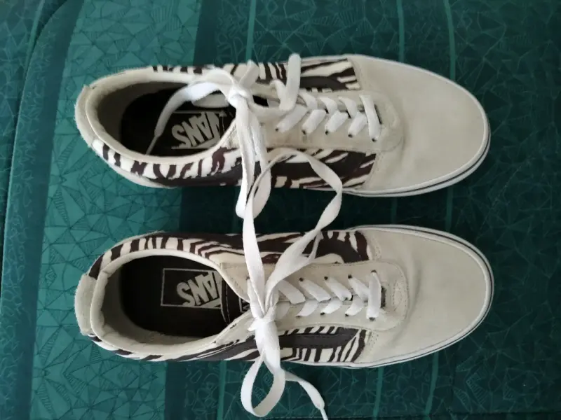 Zapatillas Vans estampado cebra - 1