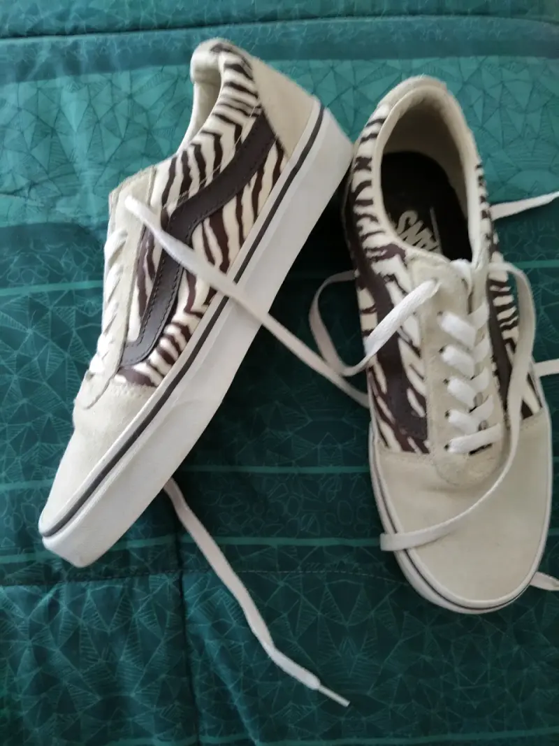 Zapatillas Vans estampado cebra - 2