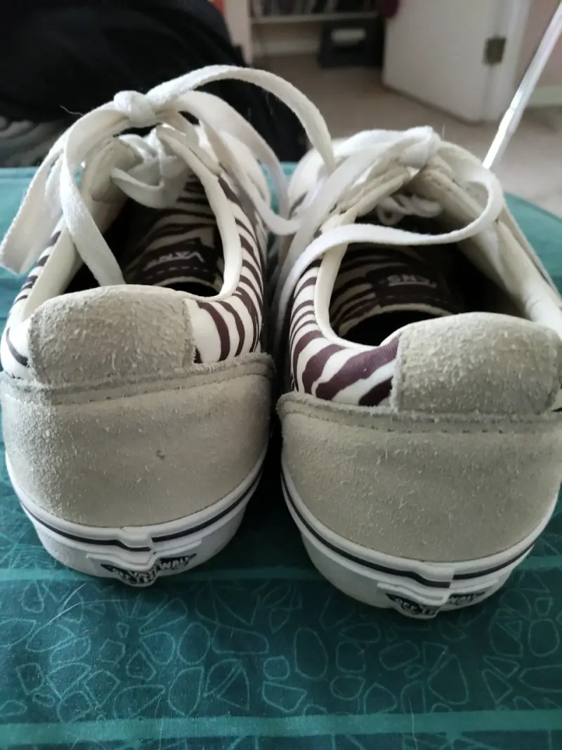 Zapatillas Vans estampado cebra - 4