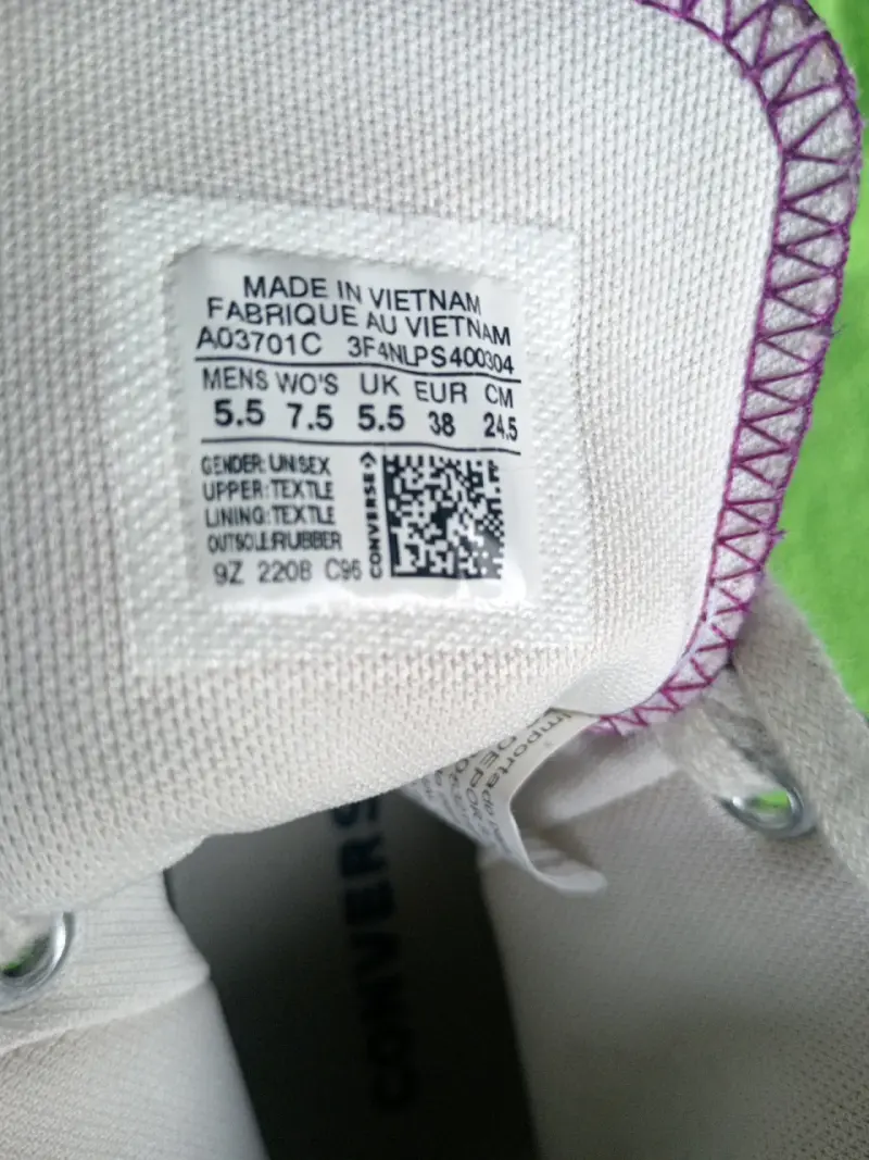 Zapatillas Converse moradas - 4