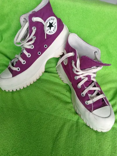 Zapatillas Converse moradas - miniatura 5