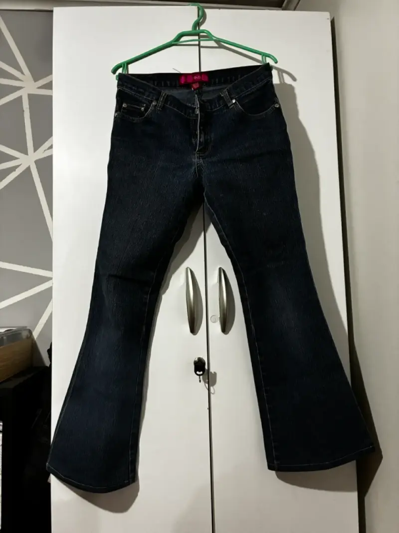 Jeans azul oscuro mujer - 1