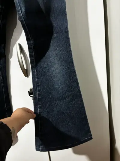 Jeans azul oscuro mujer - miniatura 4