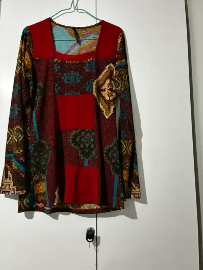Polera estampado multicolor - miniatura 1