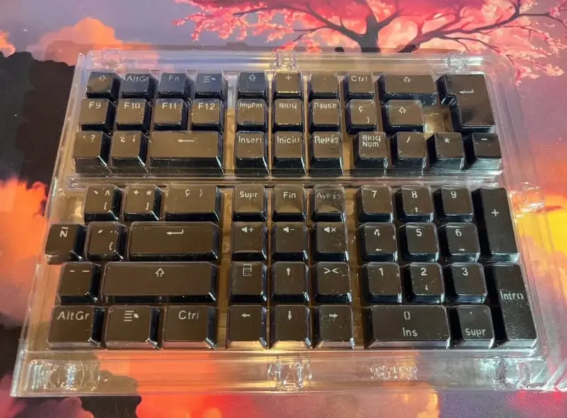 Keycaps PBT Iluminado ISO/ANSI  Español - 1