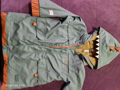 Chaqueta verde para niños - miniatura 1