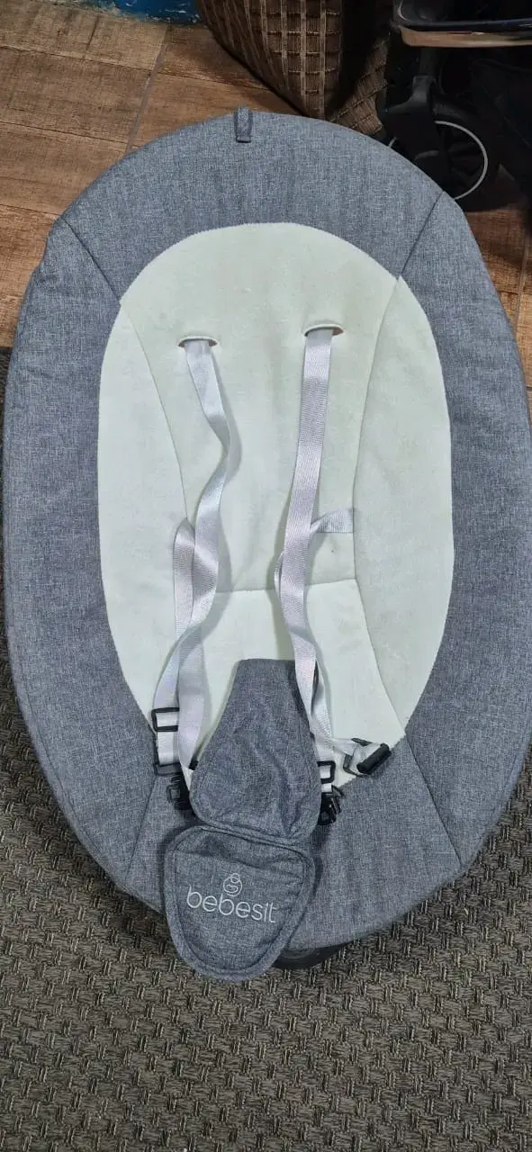 Silla mecedora Bebesit gris - 2