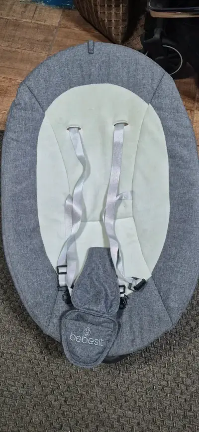 Silla mecedora Bebesit gris - miniatura 2