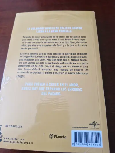 Libro 'No Te Olvidaré' Colleen Hoover - miniatura 2