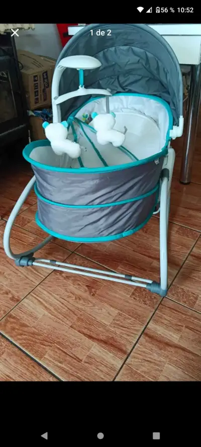 Silla de auto, mecedora y coche - miniatura 2