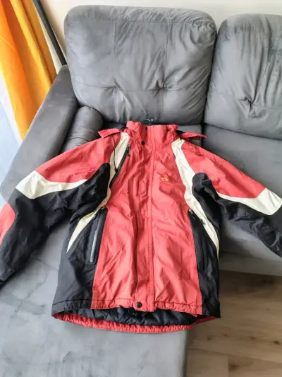 Chaqueta de invierno Doite roja - miniatura 2
