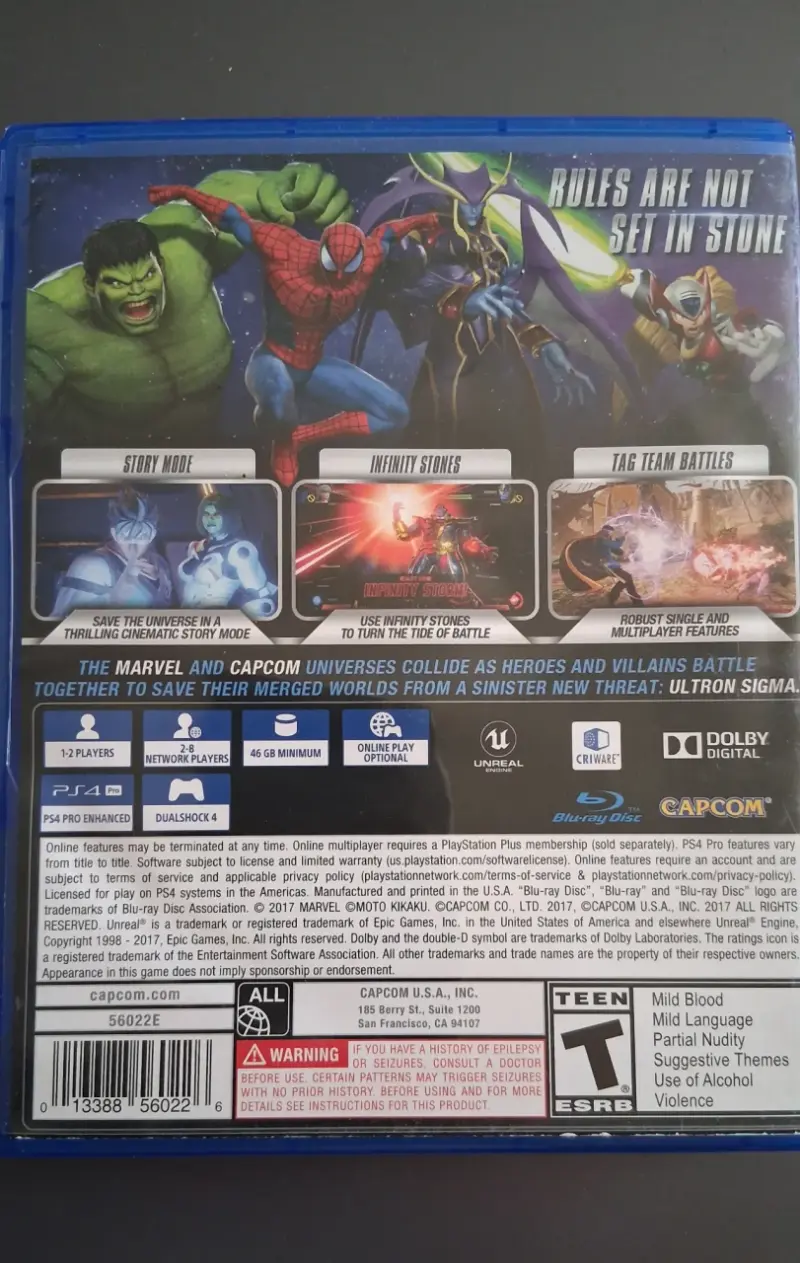Juego PS4 Marvel vs Capcom: Infinite - 3