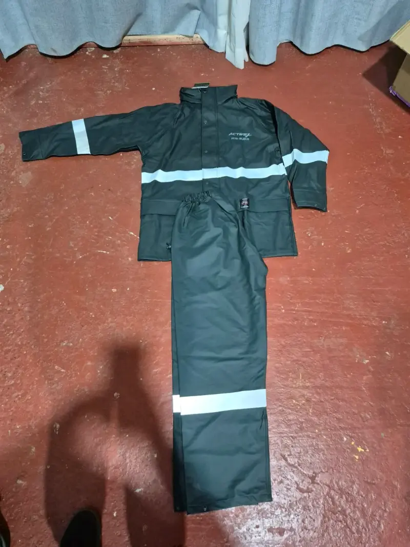 Traje impermeable Activey negro - 2